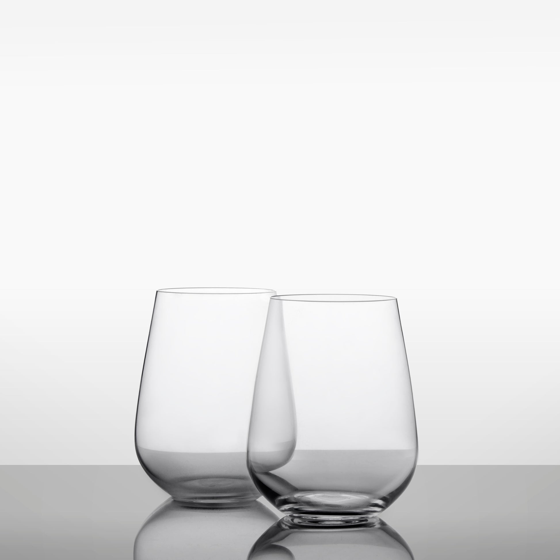 Vinglace Stemless Wine Glass- Navy - Blackstone's of Beacon Hill